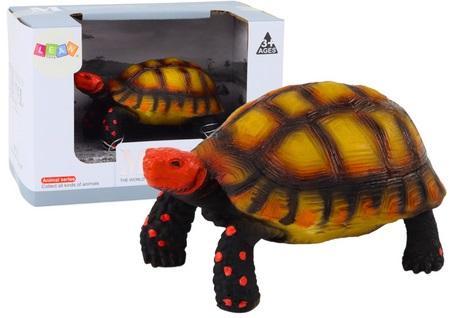 Figurka żółw gad brązowo czarny, Leantoys