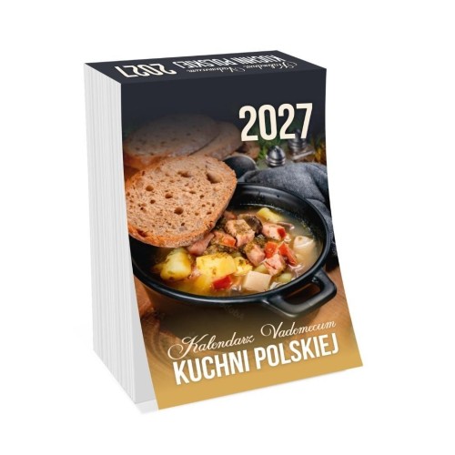 Kalendarz 2027 zdzierak Vademecum kuchni polskiej