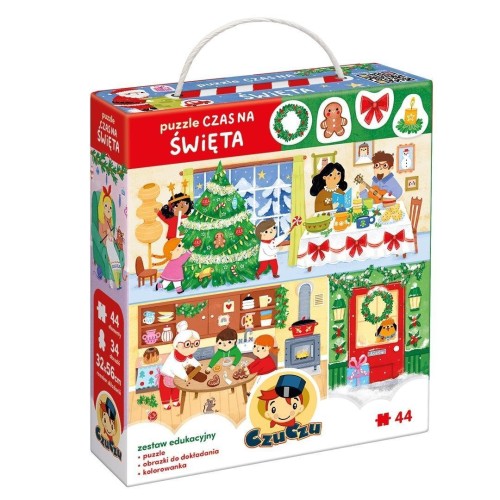 CzuCzu Puzzle 44 Czas na święta 4+