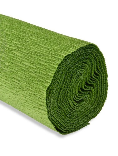 Krepina 50x250cm 180g oliwkowa, Alfa Pastello