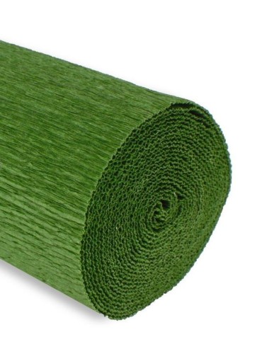 Krepina 50x250cm 180g zielona trawiasta