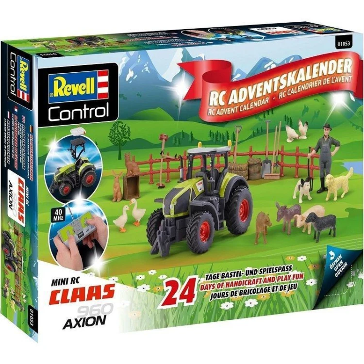 Kalendarz adwentowy RC Claas Axion Tractor 40MHz