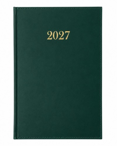 Terminarz 2027 tygodniowy B5 Divas zielony