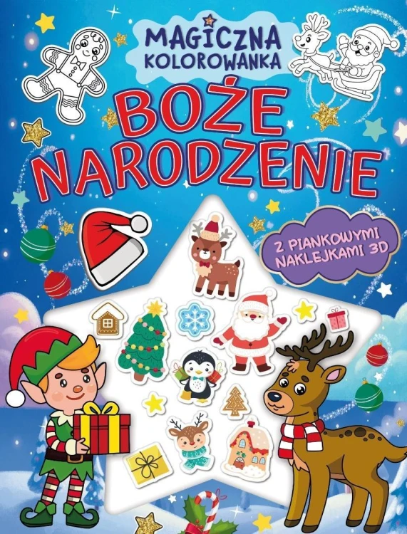 Magiczna kolorowanka. Boże narodzenie