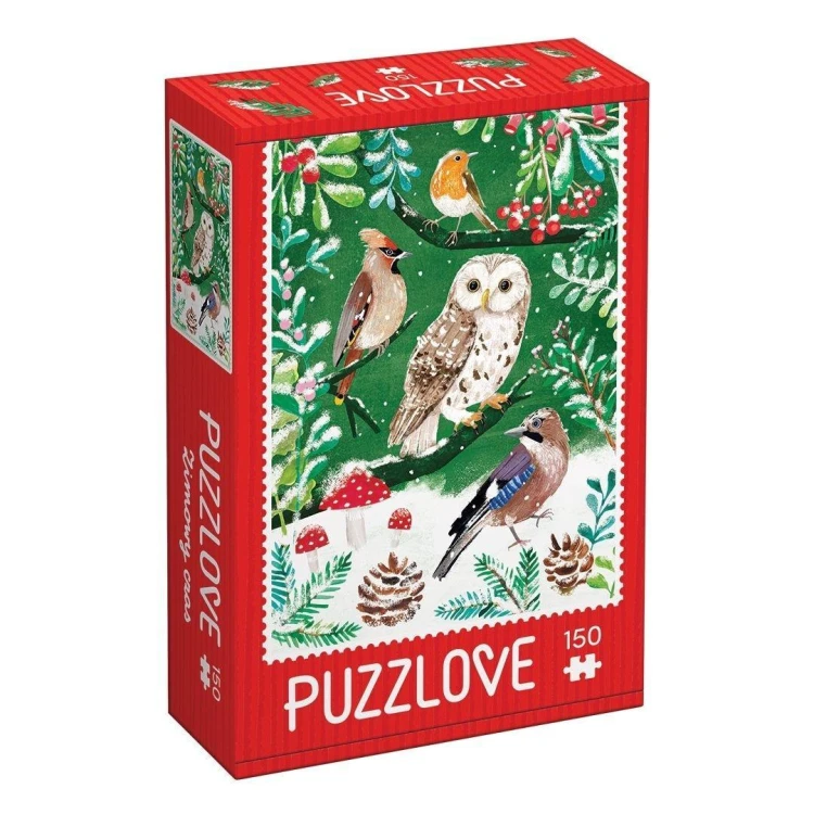 Puzzlove 150 Zimowy czas, Bright Junior Media