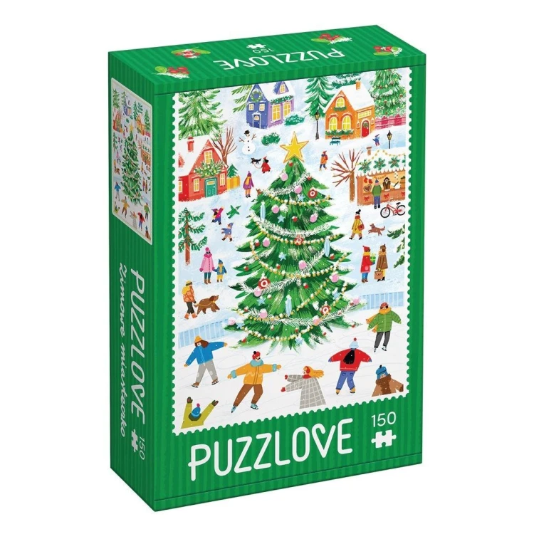Puzzlove 150 Zimowe miasteczko