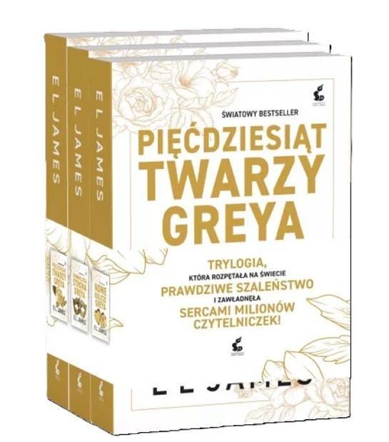 Pakiet - Pięćdziesiąt Twarzy Greya nowe wydanie