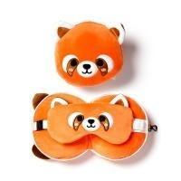 Poduszka podróżna i maska na oczy Panda Adoramals