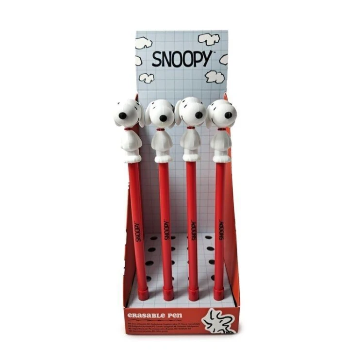 Długopis z silikonową wymazywalny Snoopy (20szt)