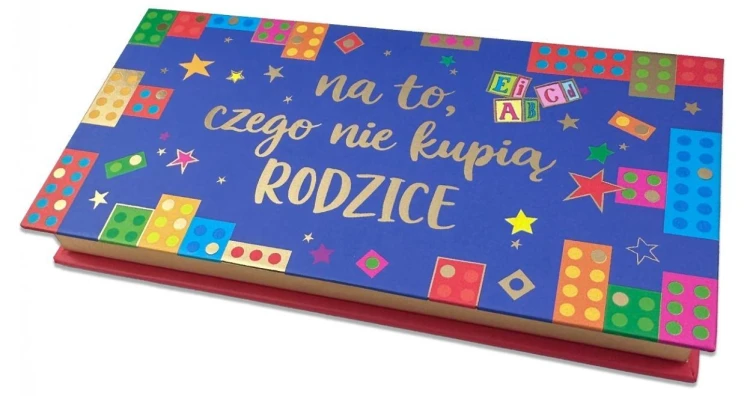 Pudełko prezentowe na banknoty lub kartę