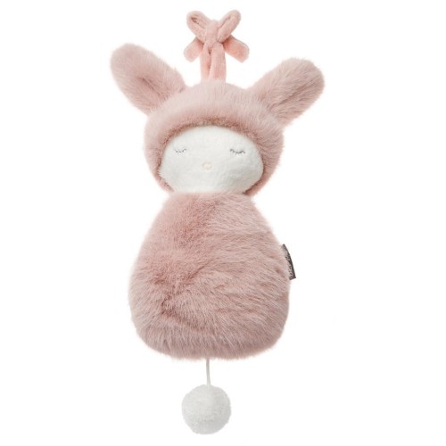 Pozytywka 25cm pudrowy róż Lulu, Beppe