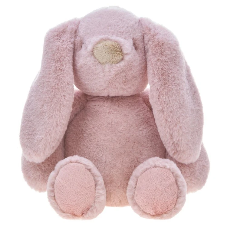 Królik Charlotte pudrowy róż 35cm, Beppe