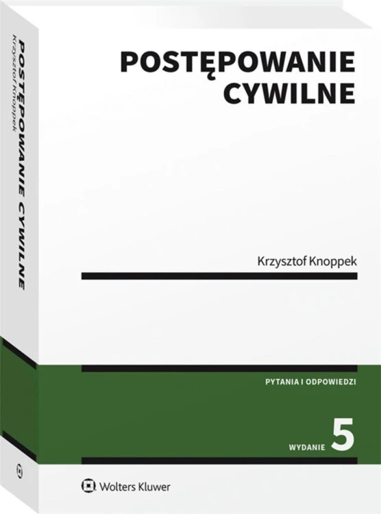 Postępowanie cywilne, Krzysztof Knoppek