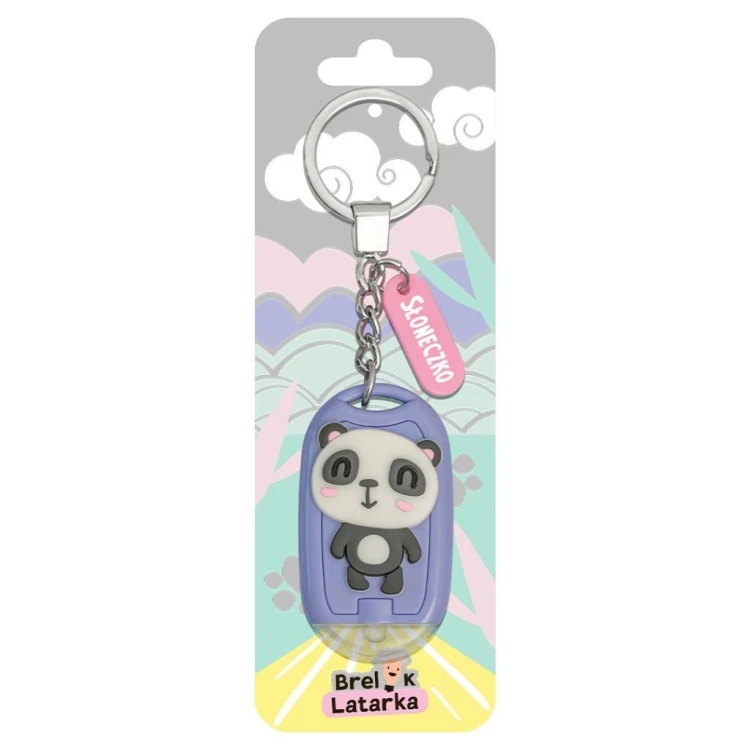 Brelok 3D z latarką - Słoneczko, Be-Happy Gifts