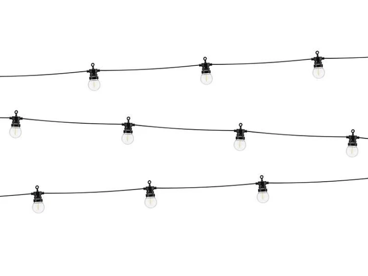 Lampki dekoracyjne LED czarne 5m
