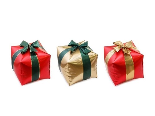 Balony foliowe prezenty 34x36cm 3szt