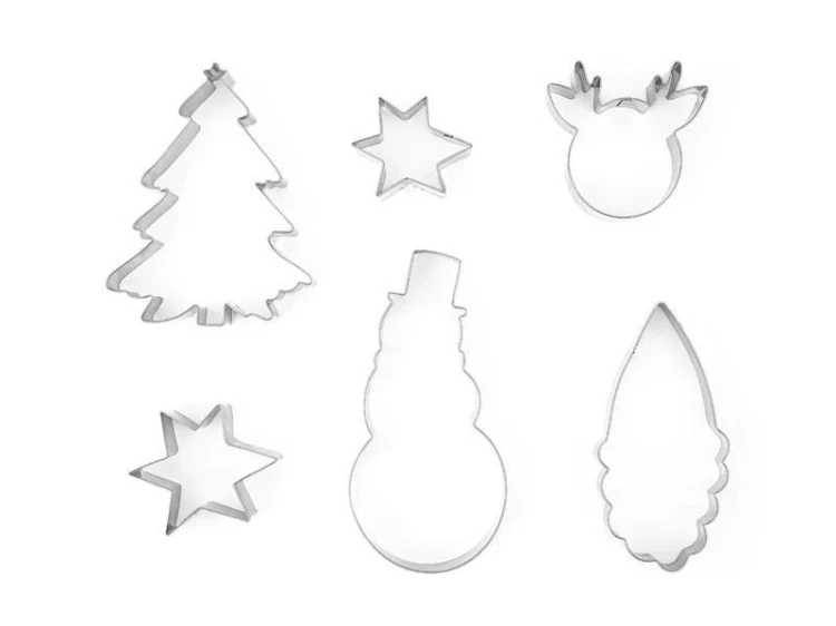 Wykrawacze do ciastek Merry Christmas 6szt
