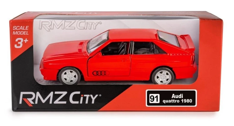 RMZ Audi Quattro Coupe 1980-1991 czerwony, Daffi