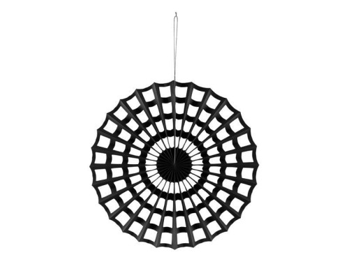 Rozeta dekoracyjna Pajęczyna czarny 50cm