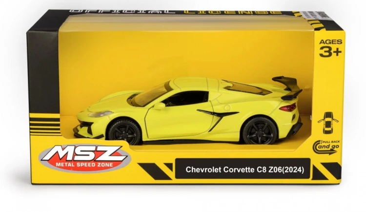 Chevrolet Corvette C8 Z06(2024) Yellow, MSZ