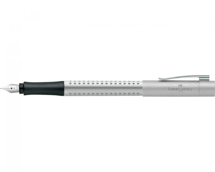 Pióro wieczne Grip 2011M srebrne FABER CASTELL