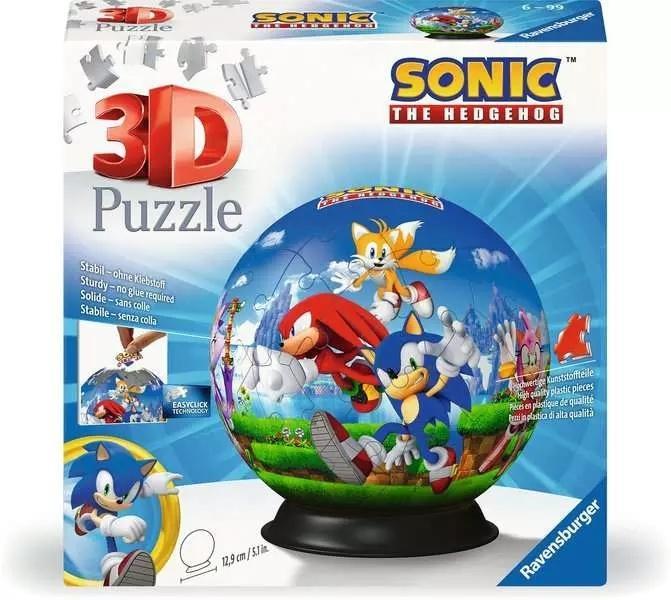 Puzzle 3D 72 Kula: Sonic, Ravensburger