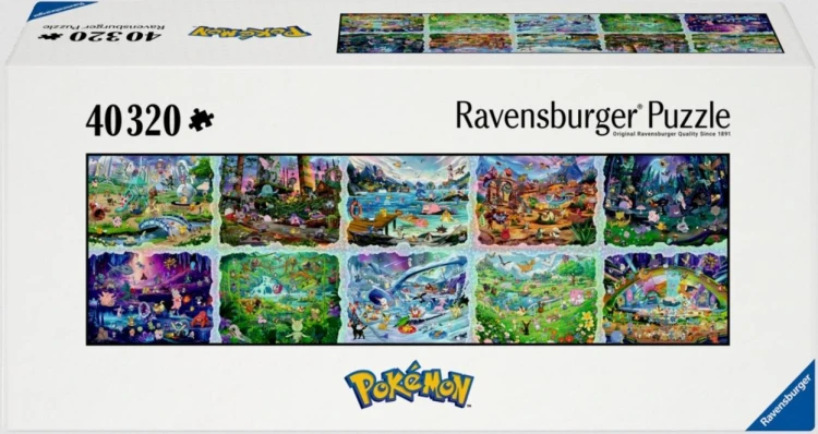 Puzzle 2D 40320 Pokemon, Ravensburger