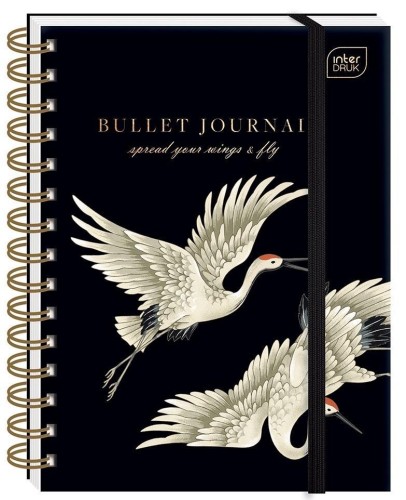 Organizer A5/224K Bullet Journal Birds, INTERDRUK