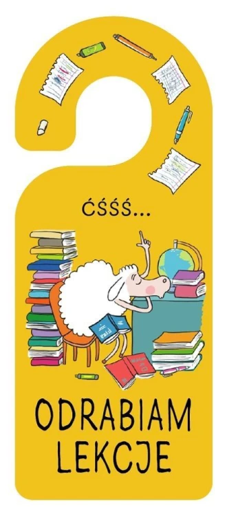 Zawieszka na klamkę Odrabiam, Henry