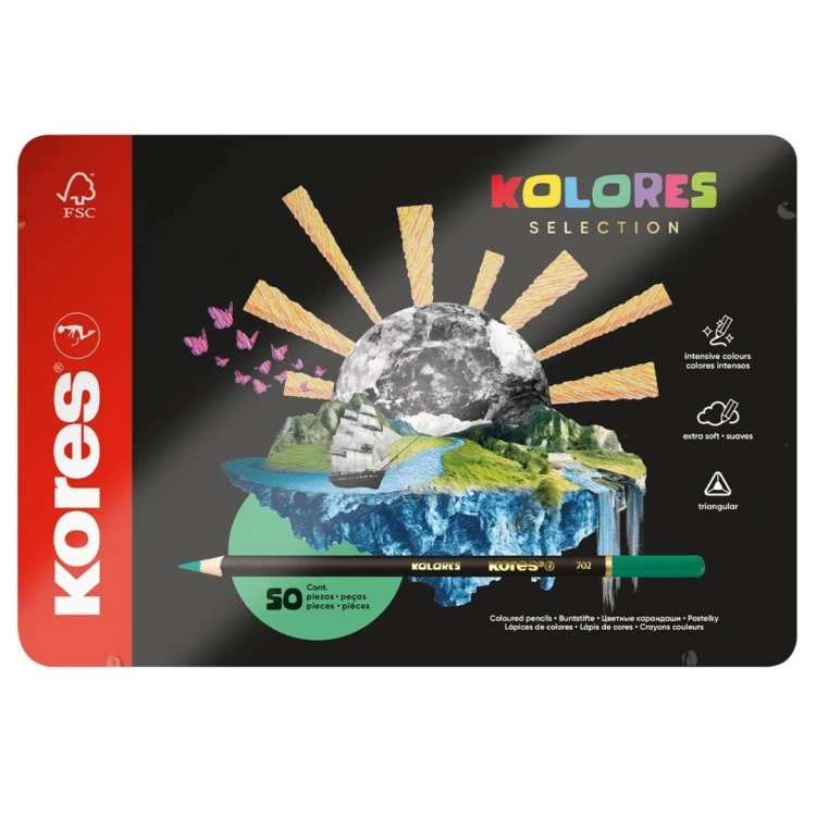 Kredki 50 kolorów, Kores