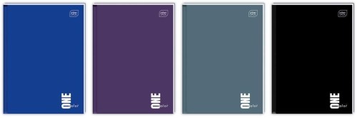 Brulion A4/96K kratka One Color (5szt), INTERDRUK