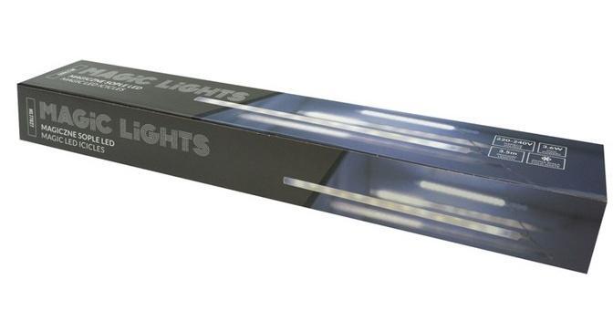 Magiczne sople 48led 8 IP44 8000K 3,5m 7V