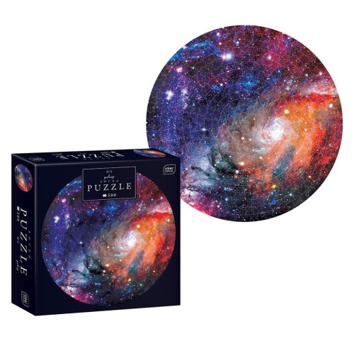 Puzzle 500 Round Galaxy 1, INTERDRUK