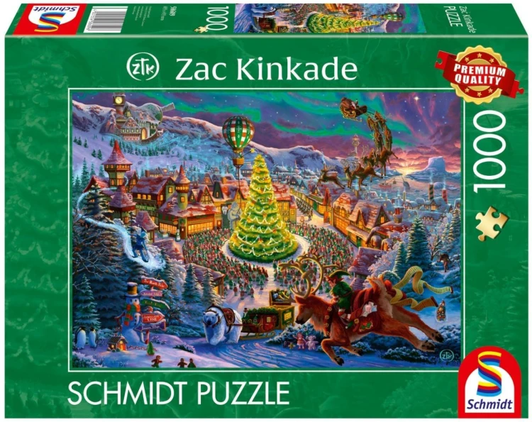 Puzzle PQ 1000 Biegun północny, Schmidt