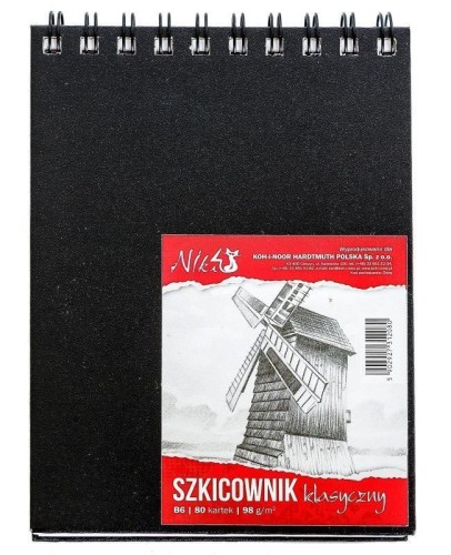 Szkicownik B6/80K 98g spirala, Koh-I-Noor