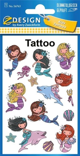 Tatuaże - Syrenki, Zdesign