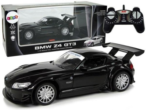 Auto sportowe R/C 1:18 BMW Z4 GT3 czarny, Leantoys