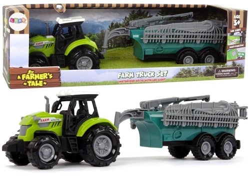 Traktor opryskiwacz zielony, Leantoys