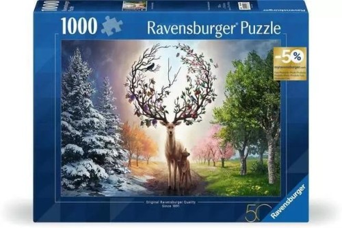Puzzle 1000 Jeleń 50 urodziny, Ravensburger