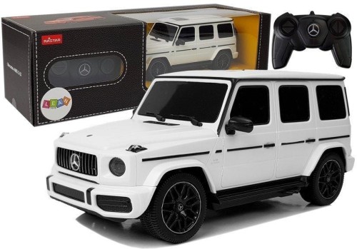 Mercedes AMG G63 R/C 1:24 biały, Leantoys
