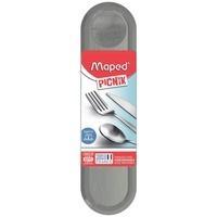 Sztućce Picnik Concept Adult szare MAPED, Maped