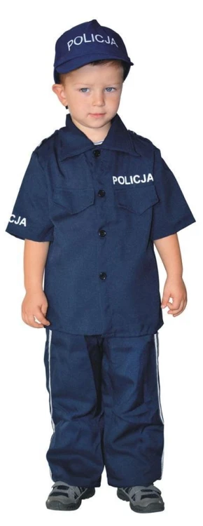 Strój dziecięcy - Policjant lux - rozmiar S