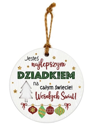 Zawieszka ceramiczna Boże Narodzenie