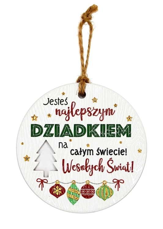 Zawieszka ceramiczna Boże Narodzenie