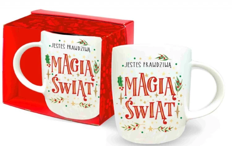 Kubek Boże Narodzenie Jesteś prawdziwą magią świąt
