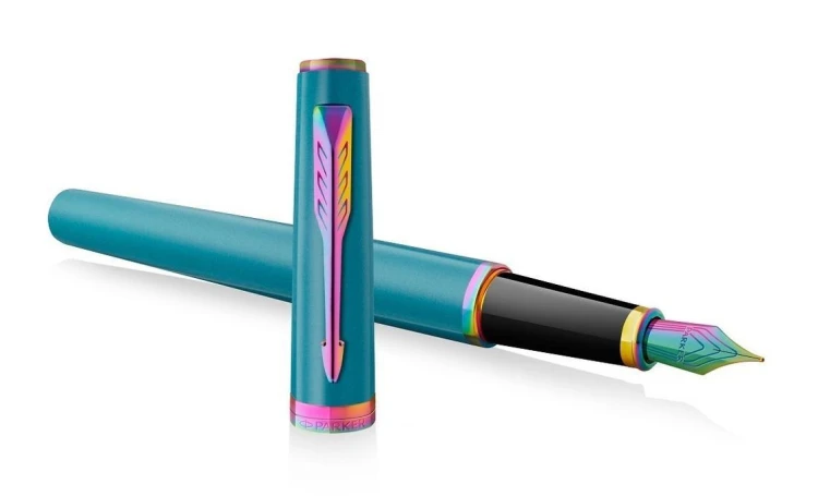 Pióro wieczne Meridian Teal RBT M, Parker