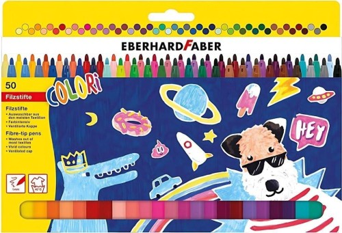 Flamastry Colori 50 kolorów, Eberhard Faber