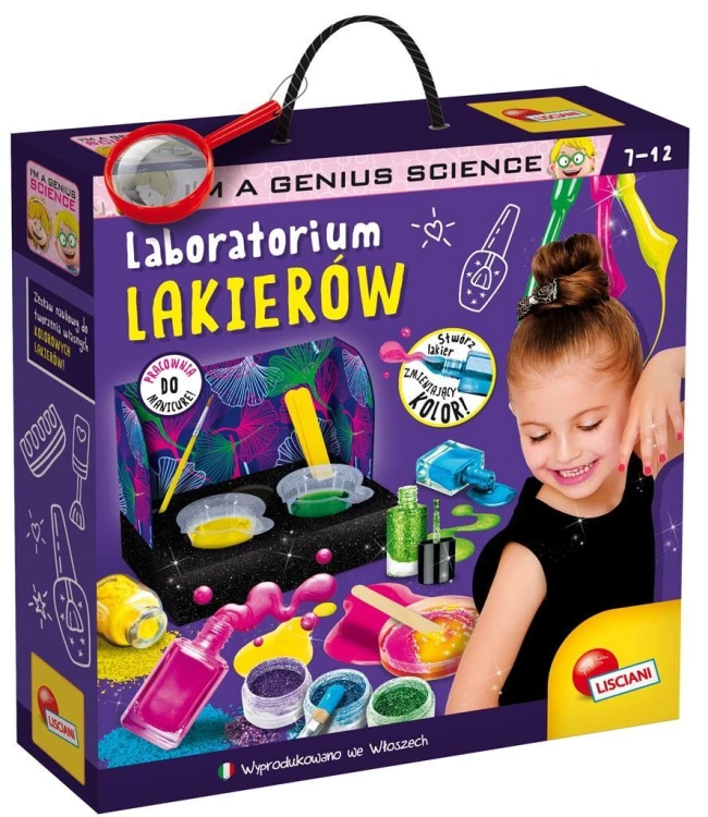 Mały Geniusz - Laboratorium lakierów, Lisciani