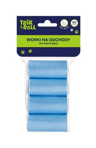 Worki na odchody 80szt