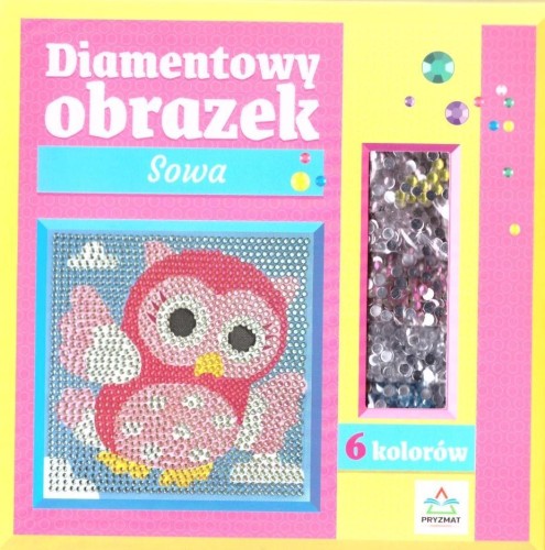 Diamentowy obrazek. Sowa, praca zbiorowa